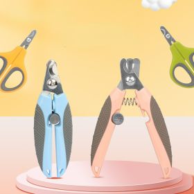 Dog Nail Clipper Dog Nail Trimmers; Dog Nail File with Safety Guard; Sharp Stainless Steel; Professional Pet Nail Clippers for Small to Large Dog (Color: Large pink, No: 92709/92750)